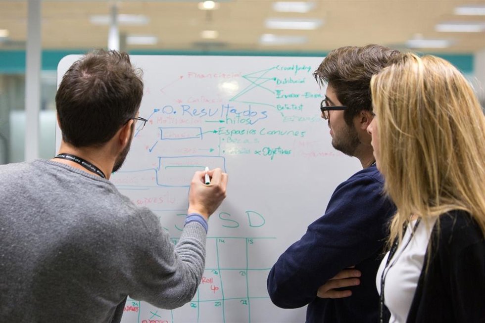 Archivo - 'Andalucía Open Future' es una iniciativa de la Consejería de Transformación Económica y Telefónica que destaca por su participación, con las empresas emergentes apoyadas, en los principales foros de emprendimiento tecnológico de España