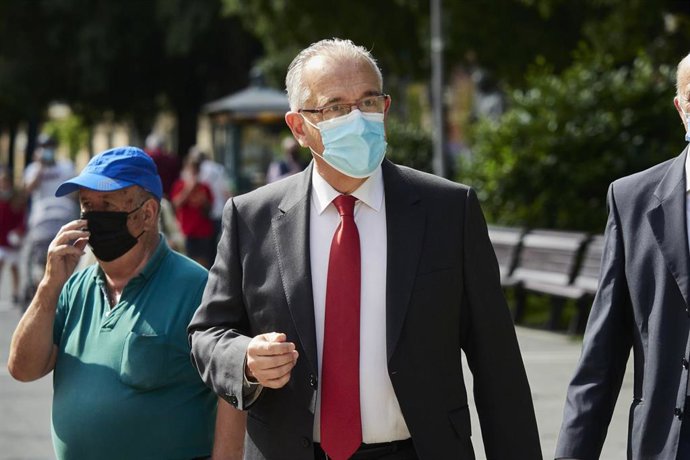 Archivo - El alcalde de Pamplona, Enrique Maya (archivo)