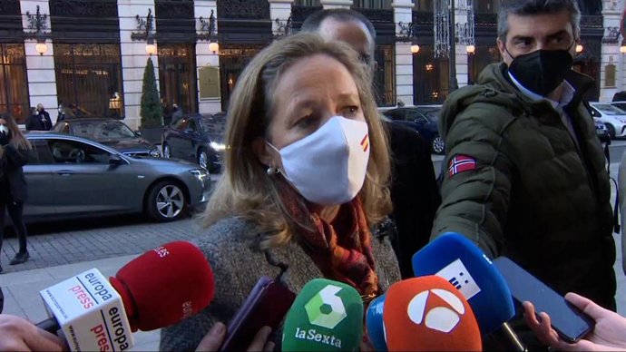 La vicepresidenta primera y ministra de Asuntos Económicos y Transformación Digital, Nadia Calviño.