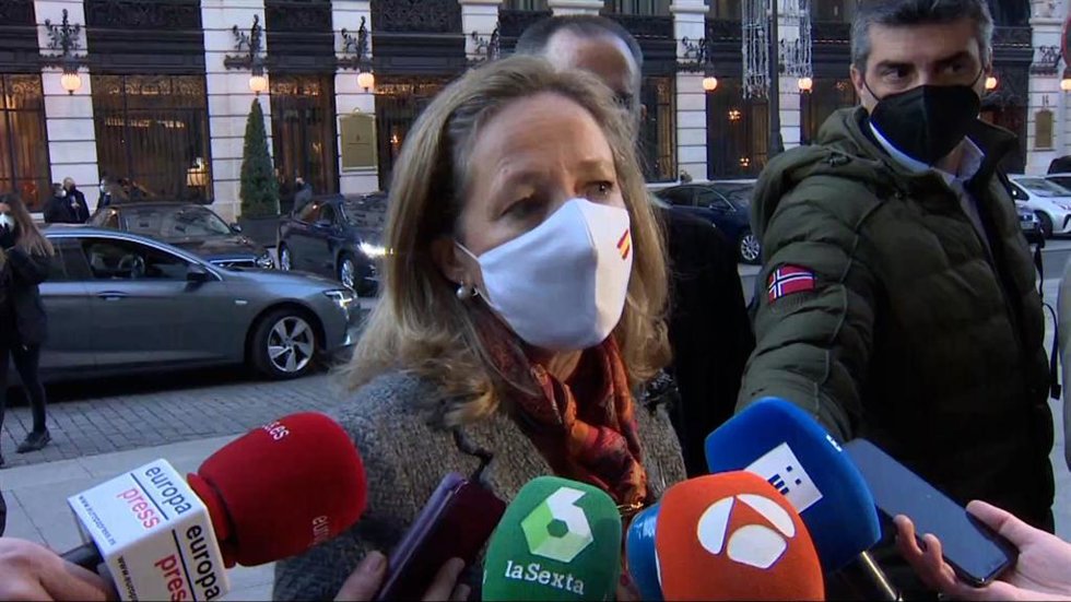 La vicepresidenta primera y ministra de Asuntos Económicos y Transformación Digital, Nadia Calviño.