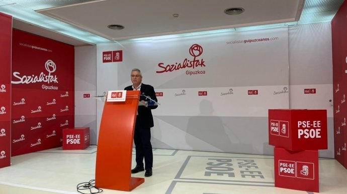 Archivo - El dirigente socialista de Gipuzkoa José Ignacio Asensio