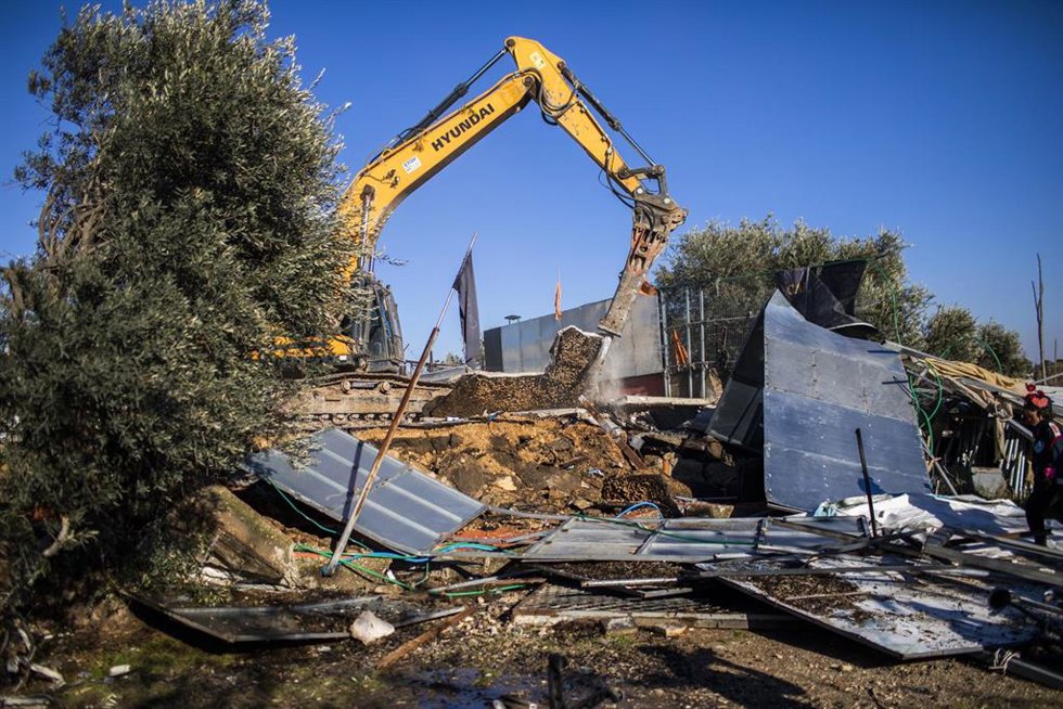 Demolición de viviendas palestinas por parte de Israel en el barrio de Sheij Jarrá, en Jerusalén Este