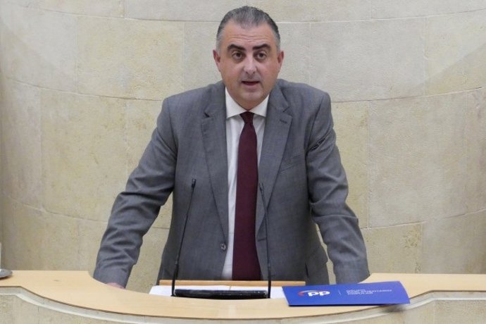 Archivo - El diputado del PP Roberto Media.