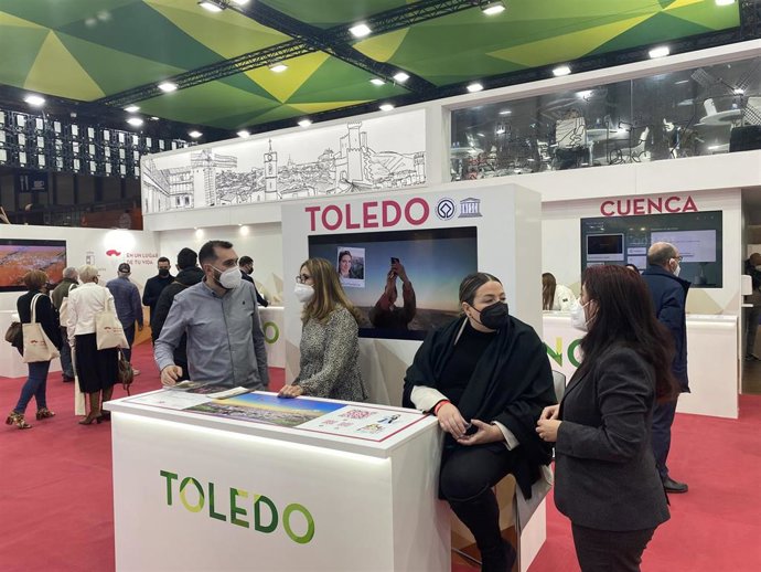 La edil de Turismo de Toledo presenta en Fitur 'Toledo, ¡un año de 10!' .