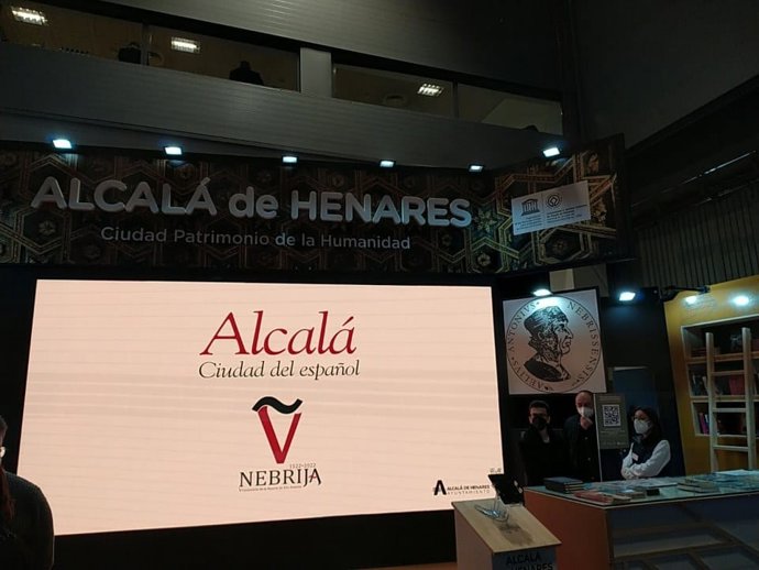 Stand de Alcalá de Henares en Fitur.