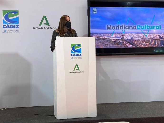 La delegada de Turismo del Ayuntamiento de San Fernando, Regla Moreno, en Fitur.