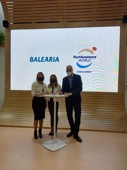 PortAventura World y Baleria firman un acuerdo para promover el turismo e ocio y entretenimiento