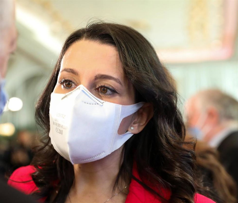 La presidenta de Ciudadanos, Inés Arrimadas.