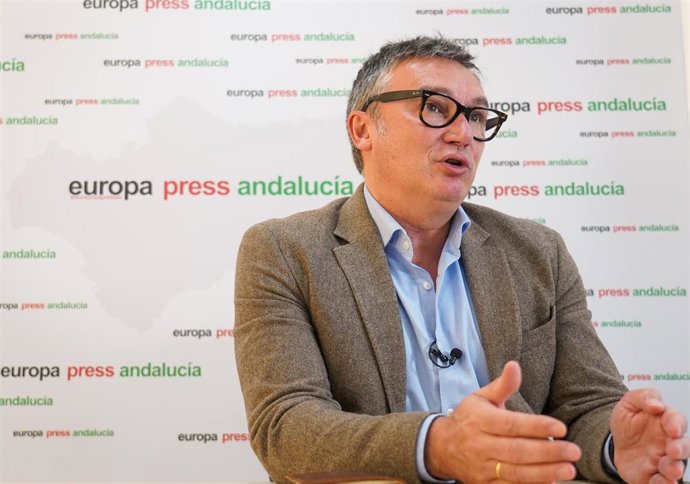 El portavoz de Vox en el Parlamento de Andalucía, Manuel Gavira, en una imagen de 29 de diciembre de 2021.