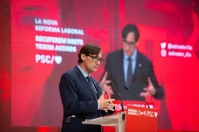 El primer secretario del PSC, Salvador Illa