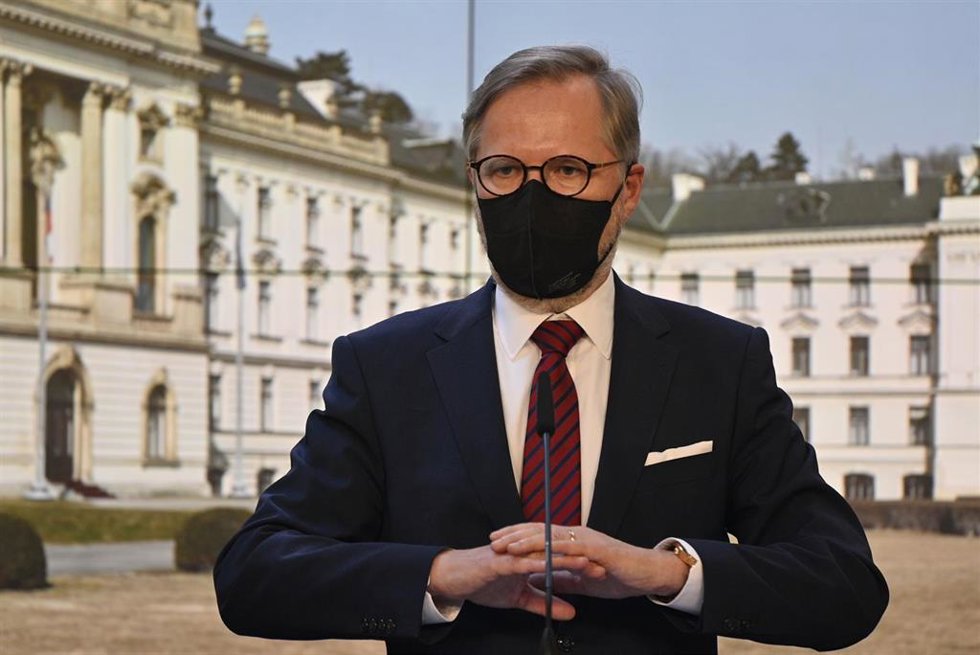 El primer ministro de República Checa, Petr Fiala