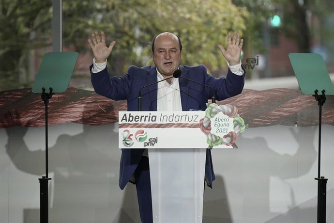 Archivo - El presidente del PNV, Andoni Ortuzar
