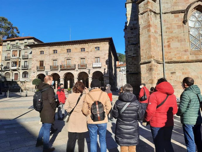 Ruta por los principales escenarios de la guerra civil en Balmaseda (Bizkaia).