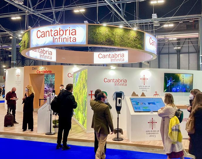 Estand de Cantabria en FITUR 2022
