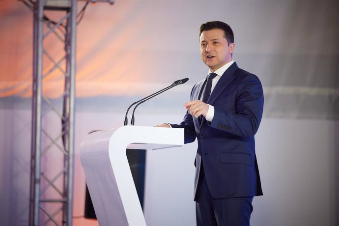 Volodimir Zelenski, presidente de Ucrania