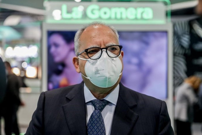 El portavoz del Grupo Parlamentario Agrupación Socialista Gomera, Casimiro Curbelo