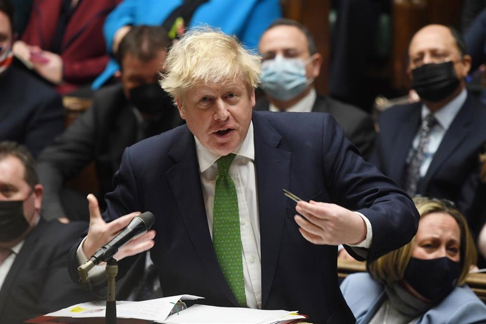 El primer ministro británico, Boris Johnson. 