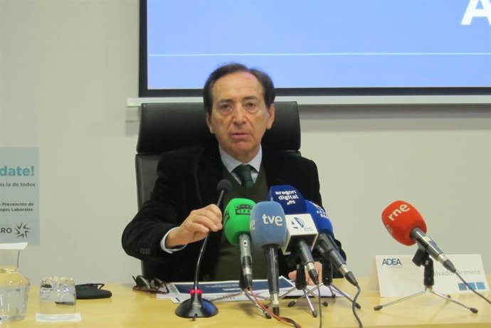 El presidente de la Asociación de Directivos y Ejecutivos de Aragón (ADEA), Salvador Arenere.