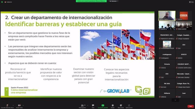 Casi 200 alumnos de 23 centros educativos de Andalucía y Extremadura participan en la V edición de 'I'm Growlaber'