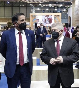 Jose Vélez y Jose Antonio Serrano en Fitur