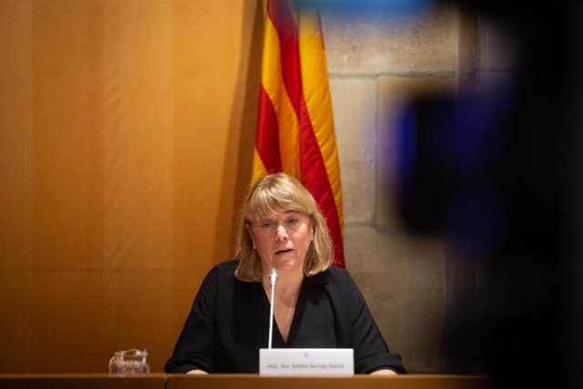 La consellera de cultura de la Generalitat, Natàlia Garriga, en una imagen de archivo