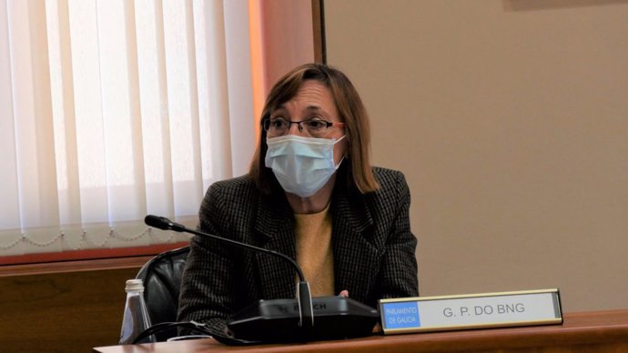 Archivo - Rosana Pérez (BNG) en comisión