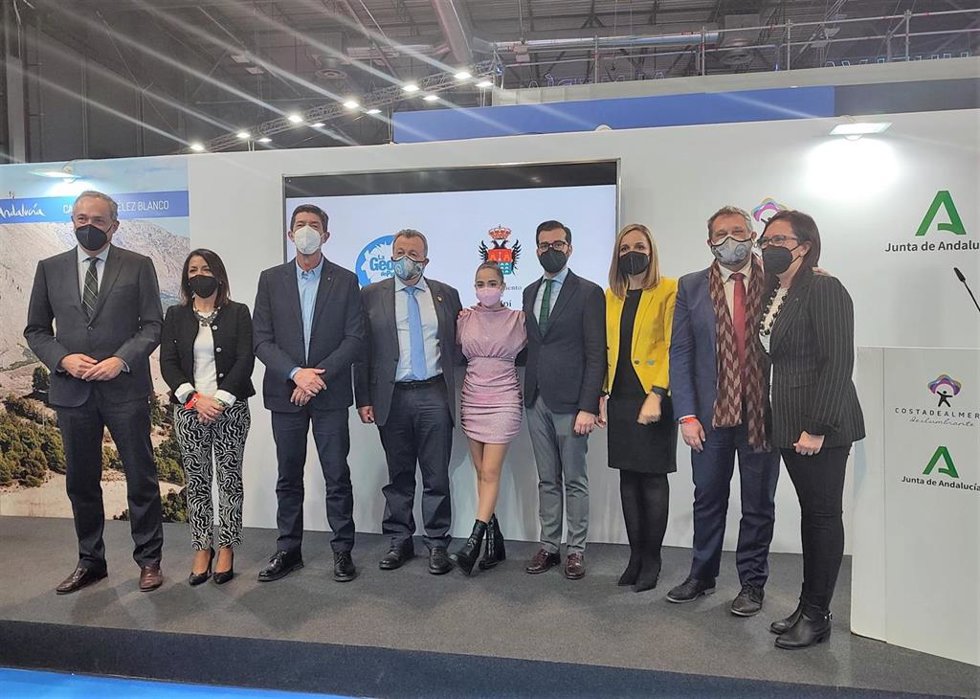 Presentación del destino turístico de Pulpí (Almería) en Fitur.