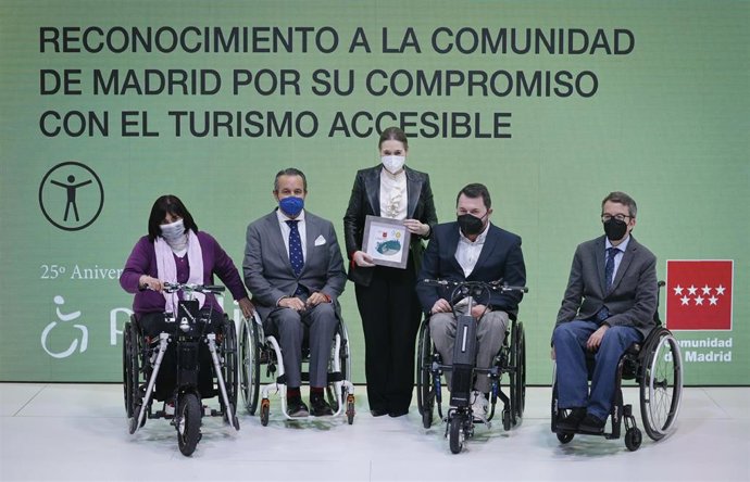 Predif reconoce a la Comunidad de Madrid por su compromiso con el turismo accesible