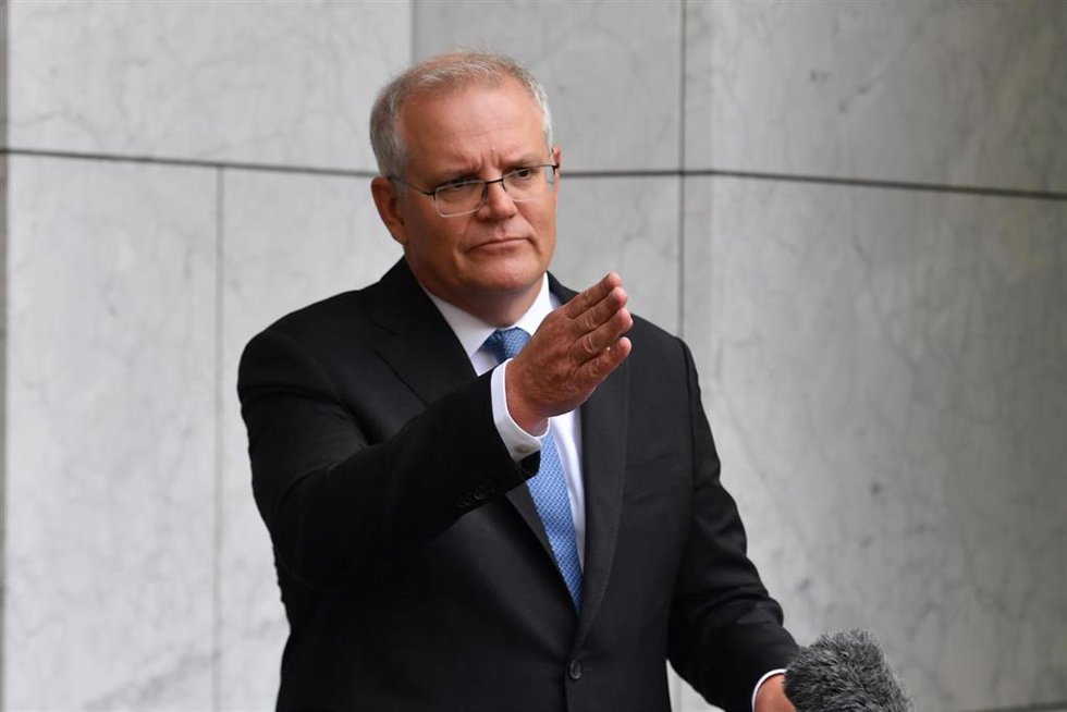 El primer ministro de Australia, Scott Morrison.