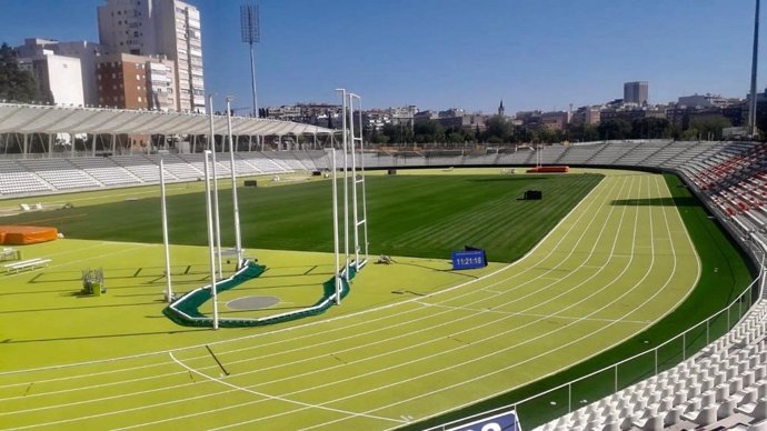 Archivo - Estadio de Vallehermoso tras sus obras de remodelación.