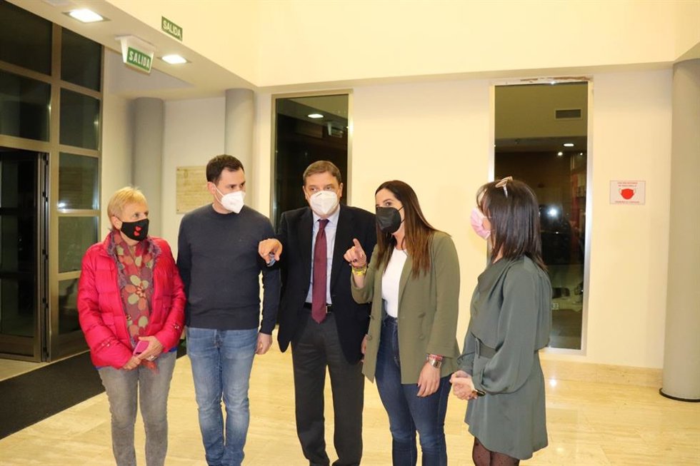 El Ministro De Agricultura, Pesca Y Alimentación, Luis Planas, Durante El Acto Desarrollado En Benavides De Órbigo (León).