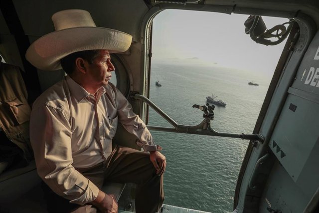 El presidente de Perú, Pedro Castillo.