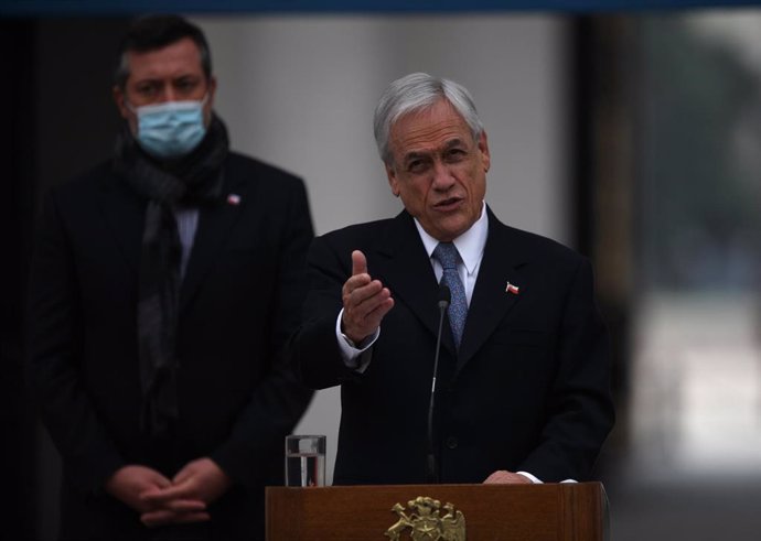 Archivo - El presidente de Chile, Sebastián Piñera