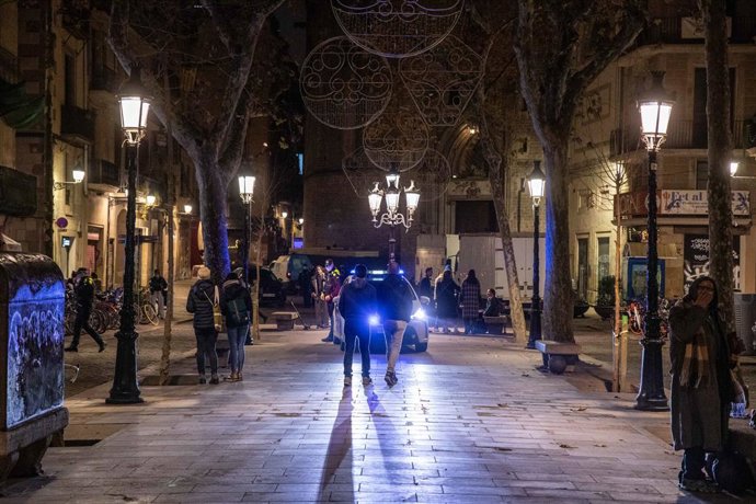 Arxiu - Imatge d'un carrer de Barcelona