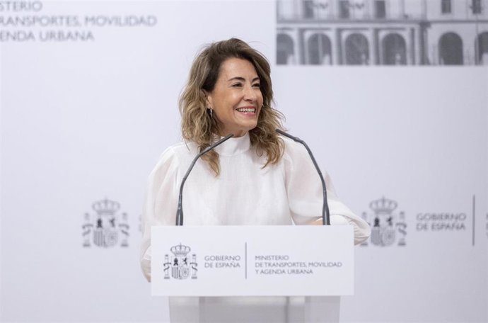 La ministra de Transportes, Movilidad y Agenda Urbana, Raquel Sánchez.