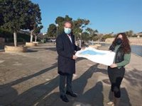 Cort iniciará en abril la renovación de parte del pavimento del Parc de la Mar, que estará acabada en seis meses