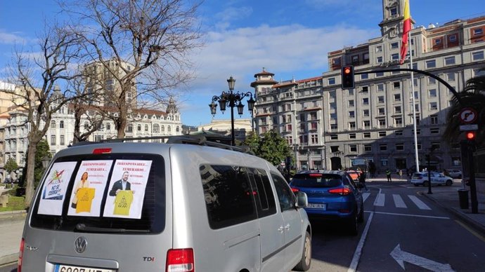 Protesta de los trabajadores de la antigua Alcoa