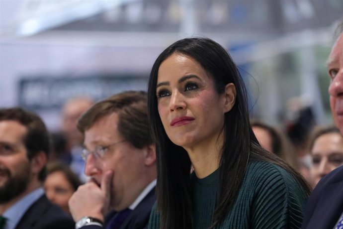 Archivo - La vicealcaldesa de Madrid, Begoña Villacís, en la celebración del Día de Madrid  en la Feria Internacional de Turismo, Fitur 2020 durante su tercera jornada, en Madrid (España), a 24 de enero de 2020.
