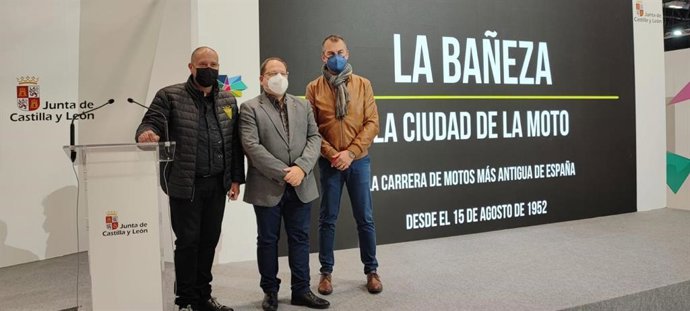 Presentación del Gran Premio de Velocidad de La Bañeza (León) en Fitur.