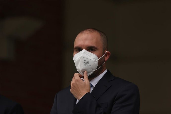 Archivo - El ministro de Economía de la República de Argentina, Martín Guzmán