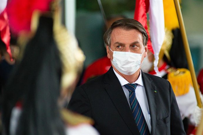 Archivo - El presidente de Brasil, Jair Bolsonaro.