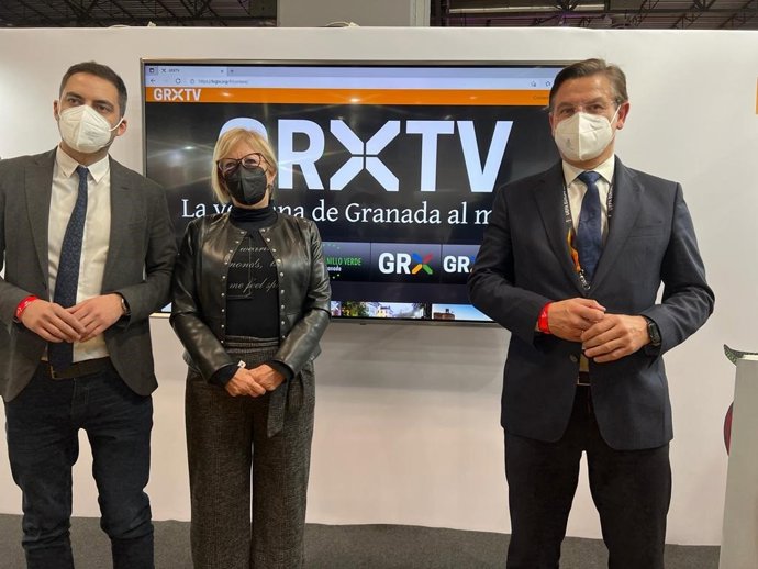 El Ayuntamiento de Granada presenta en Fitur la plataforma de televisión GRX TV.