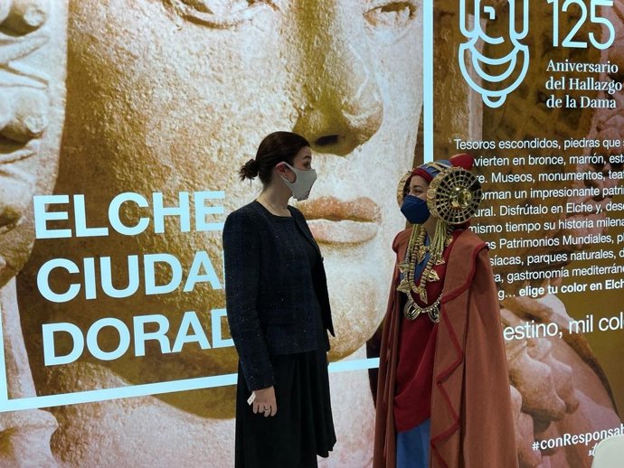 Elx potencia la Dama como reclamo turístico con motivo del 125 aniversario de su hallazgo