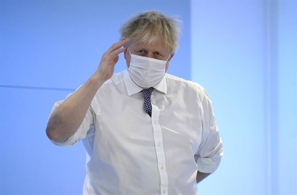 El primer ministro de Reino Unido, Boris Johnson. 