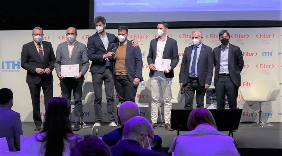 La tecnológica andaluza AR Vision, ganadora en los AMT Smart Destination Awards.