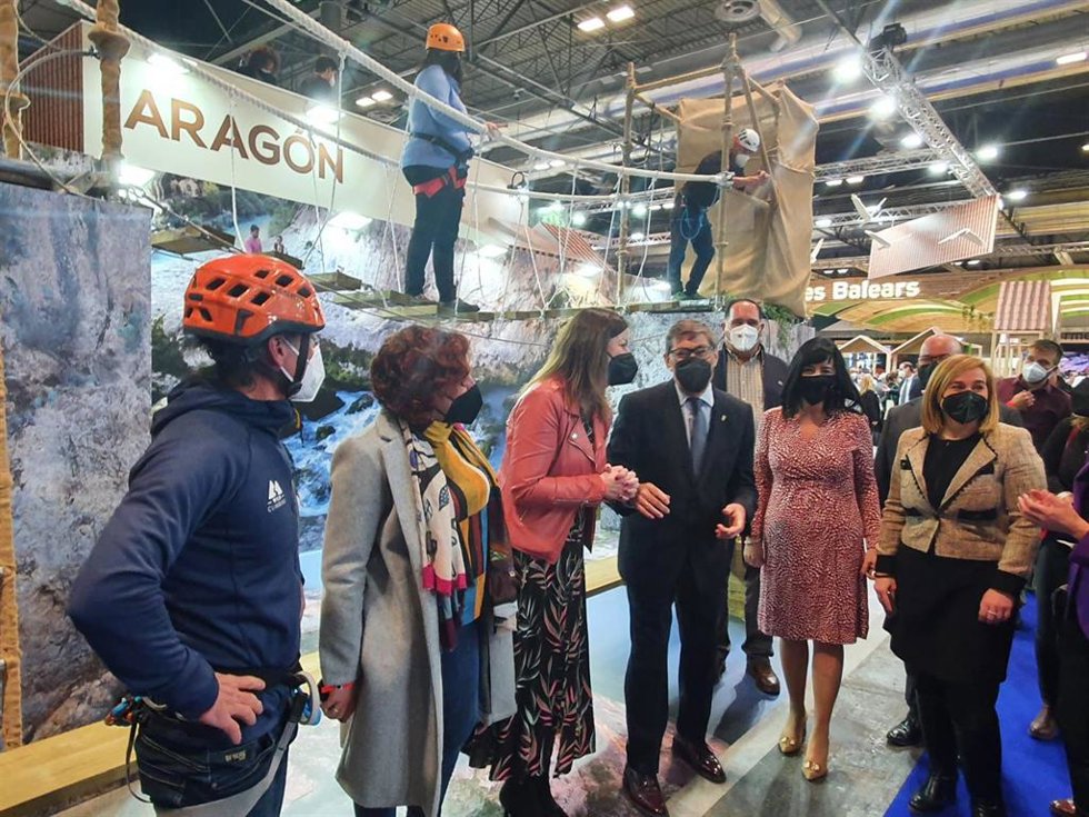 Aragón despliega toda su fortaleza en FITUR para ser destino de referencia y ejemplo de sostenibilidad.
