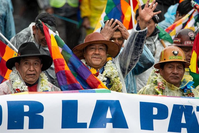 Archivo - El presidente de Bolivia, Luis Arce. 