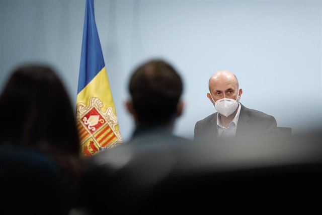 El ministro andorrano de Salud, Joan Martínez Benazet