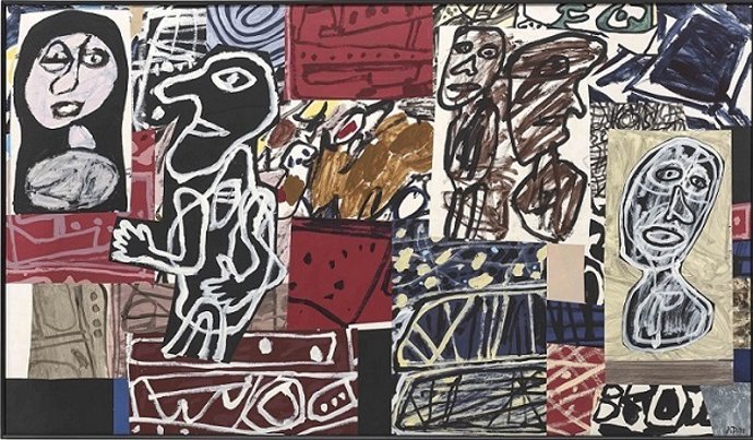 Archivo - "La Mésentente" , Obra De La Exposición 'Jean Dubuffet: Ferviente Celebración'