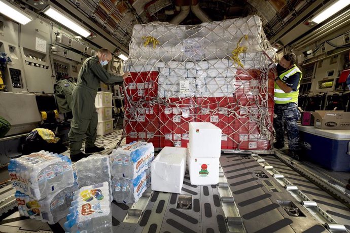 Ayuda humanitaria para Tonga 